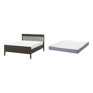 IDANÄS/VESTMARKA Bed with 18cm thick mattress, sprung, foam, extra firm