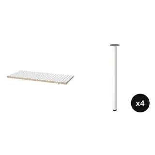 ADILS/LAGKAPTEN set: table top + leg x4