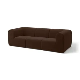 STOCKHOLM 2025 3-seat sofa, Alhamn dark brown, Depth 99 x Height 70 x Width 243 cm