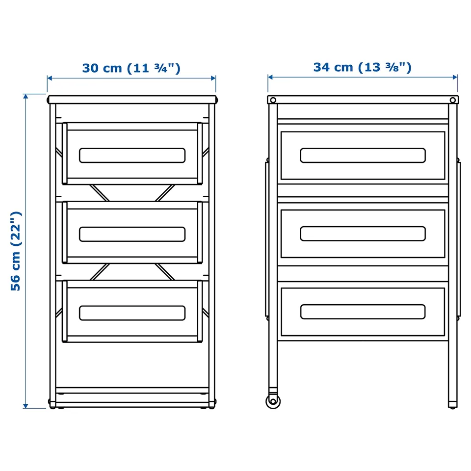 part: LENNART drawer unit