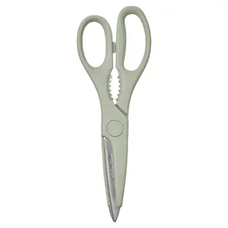 TROJKA household scissors, light green, Length 21.5 cm