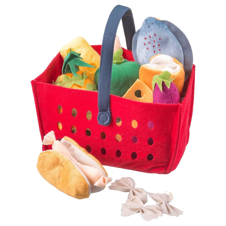 part: LÅTSAS 12-piece shopping basket set
