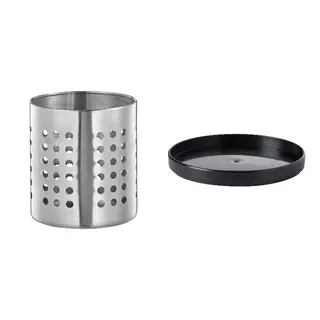 EKIPERA/ORDNING set: cutlery stand + cutlery stand tray