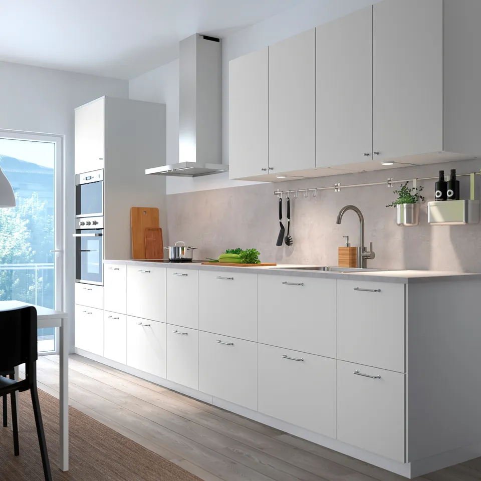 part: VALLSTENA 2-p door f corner base cabinet set