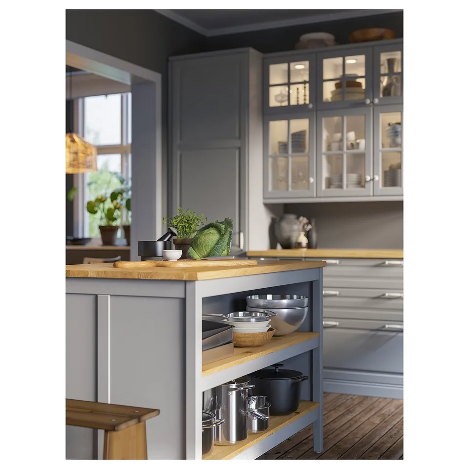SÄLJAN Worktop, oak effect/laminate, 246x3.8 cm