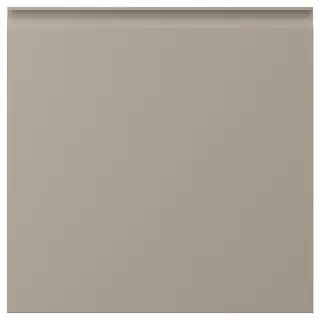 UPPLÖV door, matt dark beige, 60x60 cm