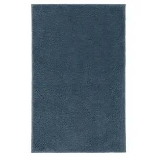 BACKMÅRA bath mat, dark grey-blue, 40x60 cm