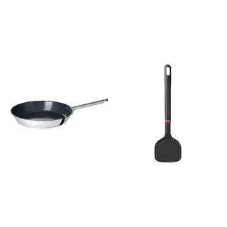 pan + spatula set: frying pan + wok spatula