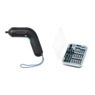 TRIXIG set: screwdriver, li-ion + 20-piece bit and drill set