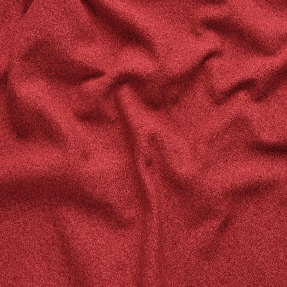 Close-up of reddish-brown fabric, soft and textured, likely SÖDERHAMN cover.