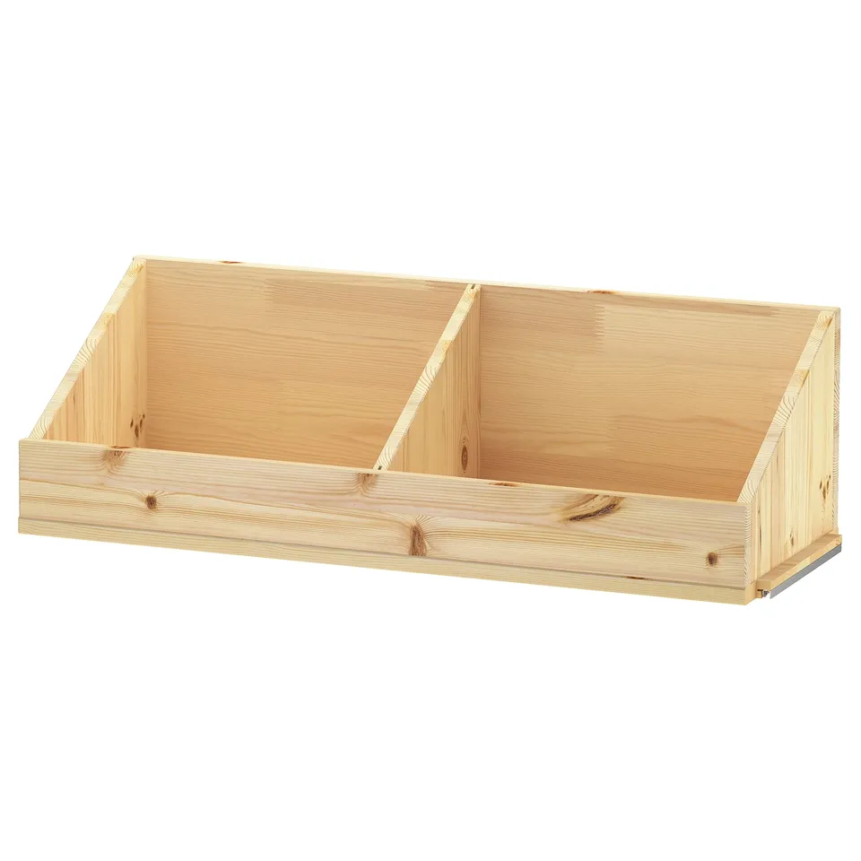 part: IVAR box shelf with divider