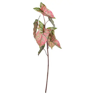 SMYCKA artificial flower, in/outdoor caladium, 72 cm