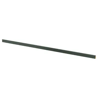 HAVSTORP rounded deco strip/moulding, deep green, 221 cm