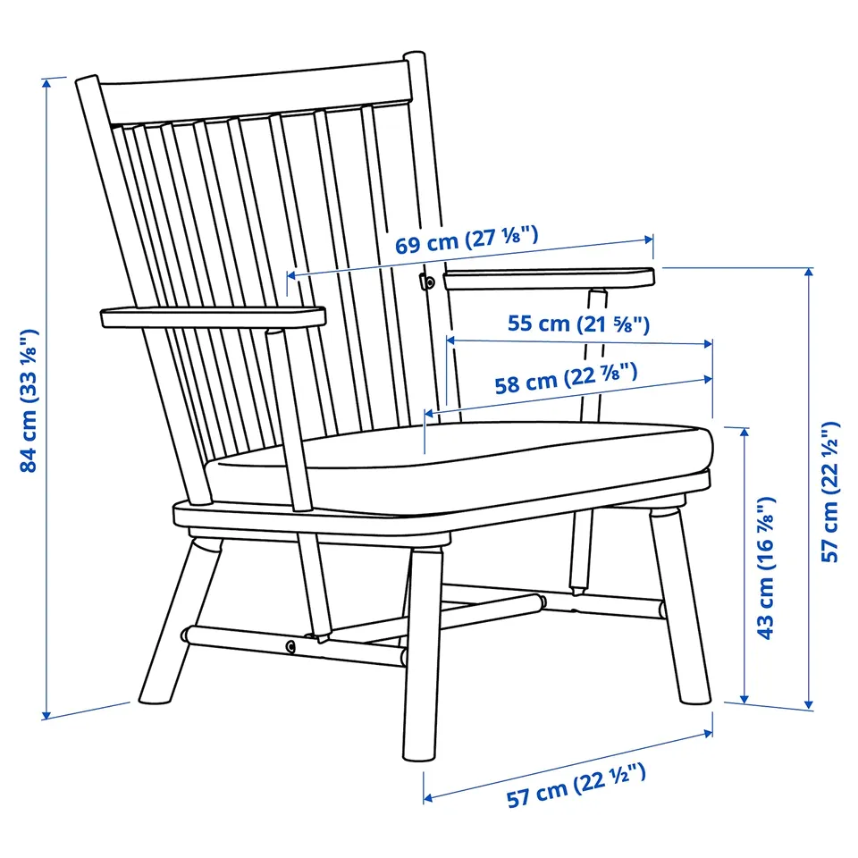 part: PERSBOL armchair