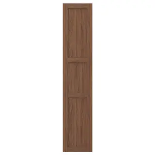 ENKÖPING door, brown walnut effect, 40x200 cm