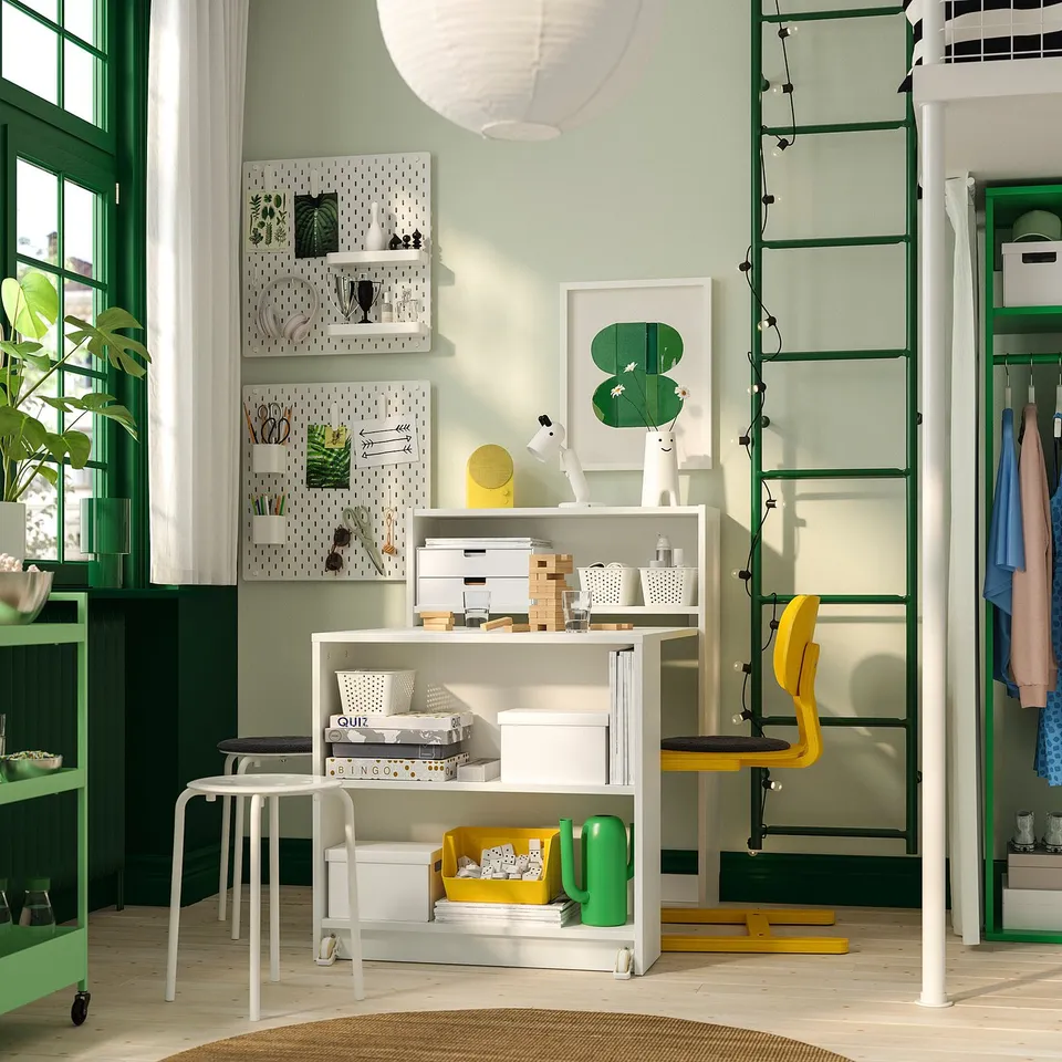 part: BILLY bookcase with foldable table
