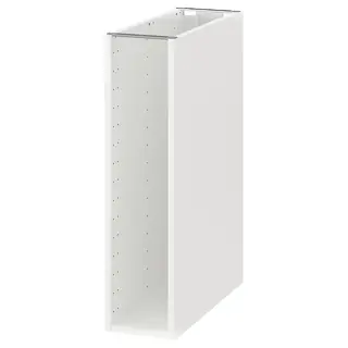 METOD base cabinet, white, 20x60x80 cm