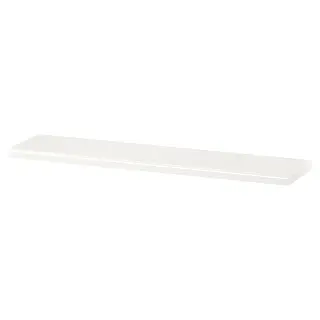TRANHULT shelf, white stained aspen, 80x20 cm