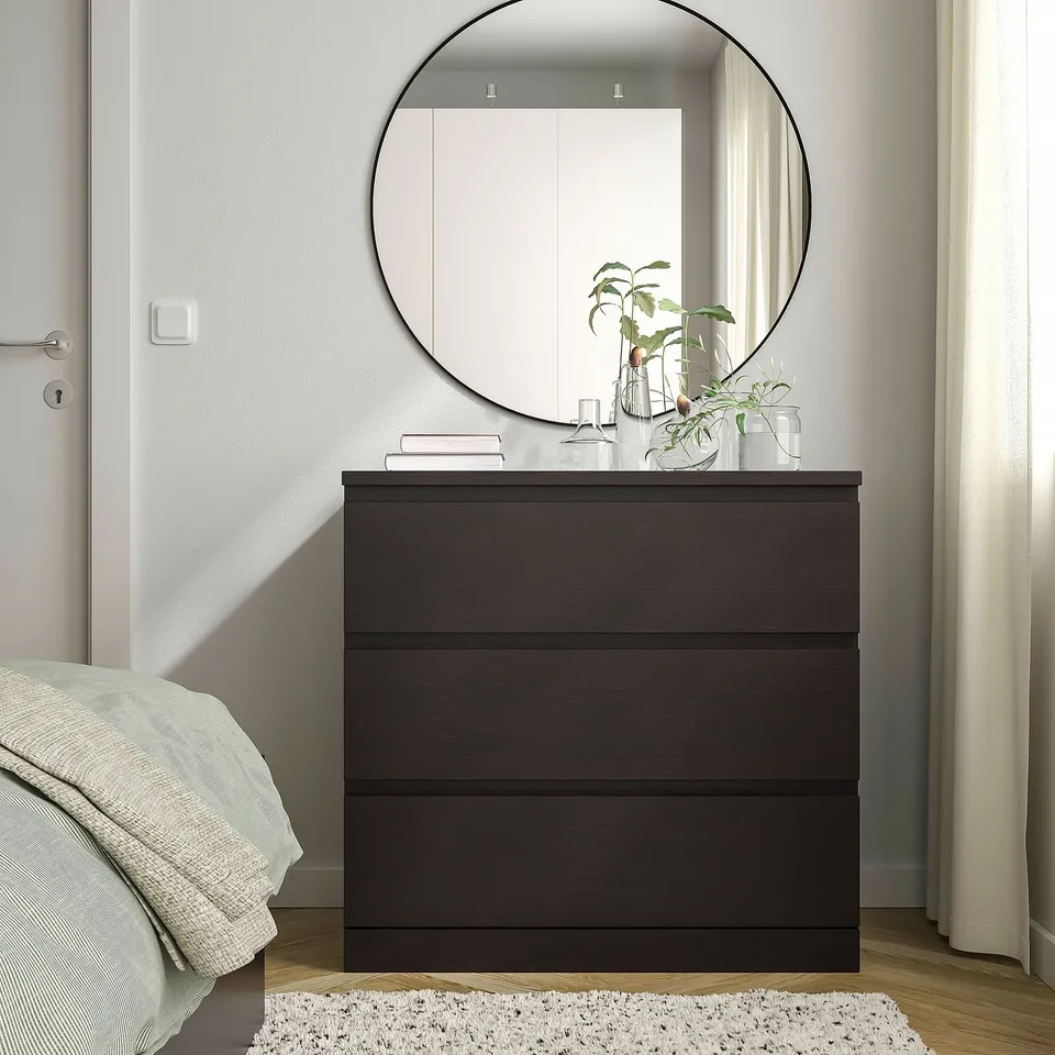 part: MALM chest of 3 drawers