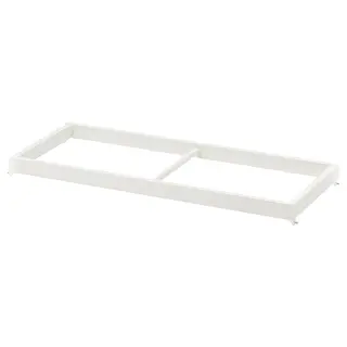 KOMPLEMENT clothes rail, white, 75x35 cm
