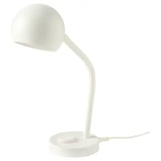 KORVSNÖRE LED desk lamp, dimmable/white, Height 34 x Length 12 x Width 21 cm