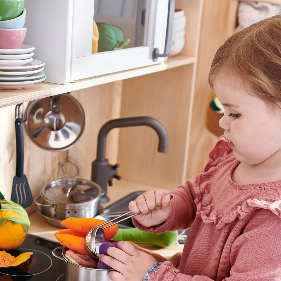 part: DUKTIG 14-piece vegetables set