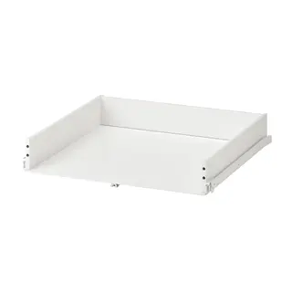 KONSTRUERA drawer without front, white, 15x60 cm