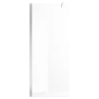 OPPEJEN shower screen, glass, 84x199 cm