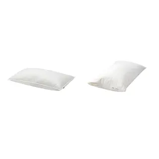 LUDDROS/VILDKORN set: pillow, high + pillow protector