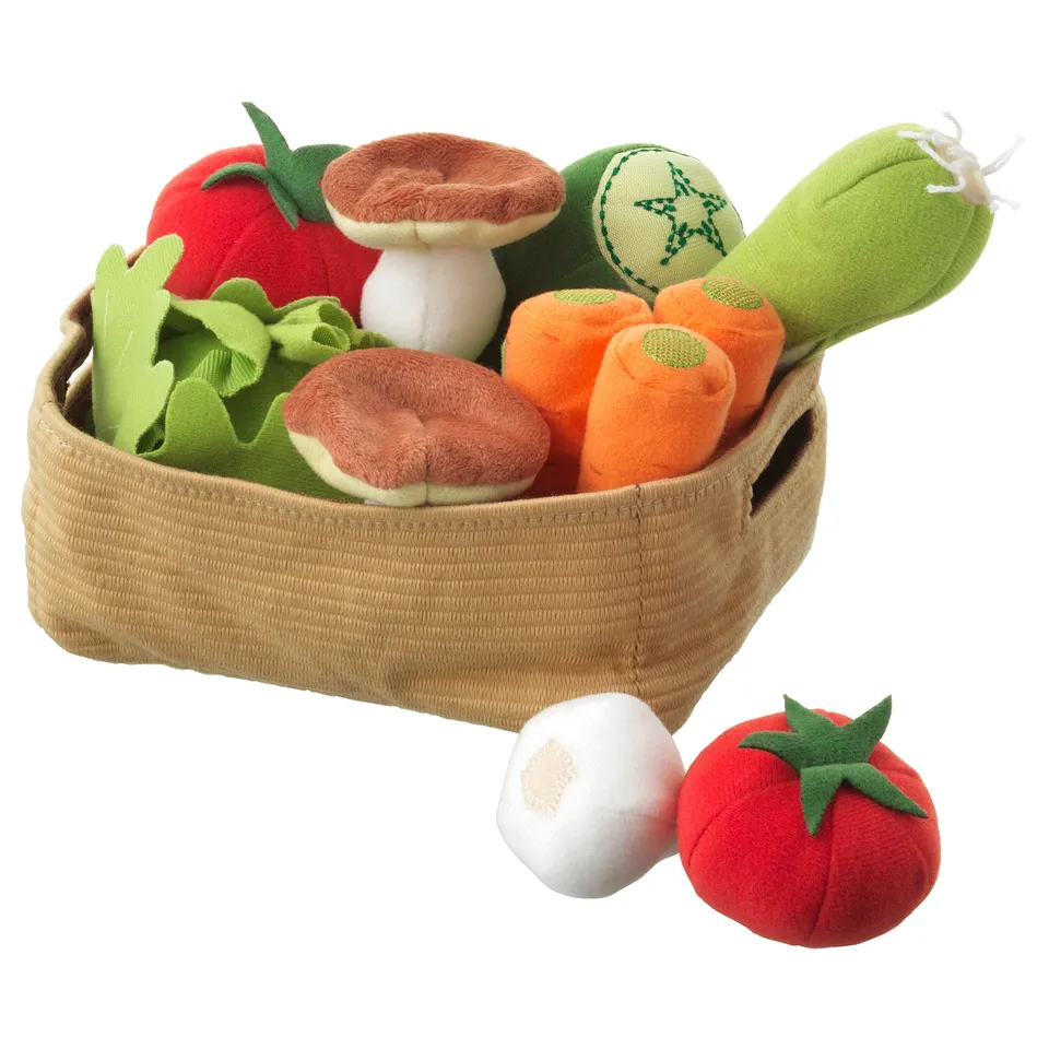 part: DUKTIG 14-piece vegetables set