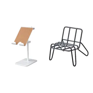 HAVREHOJ/KRUBBET set: holder for tablet + holder for mobile phone