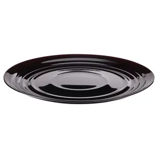 NÄTBARB plate, black, 24 cm