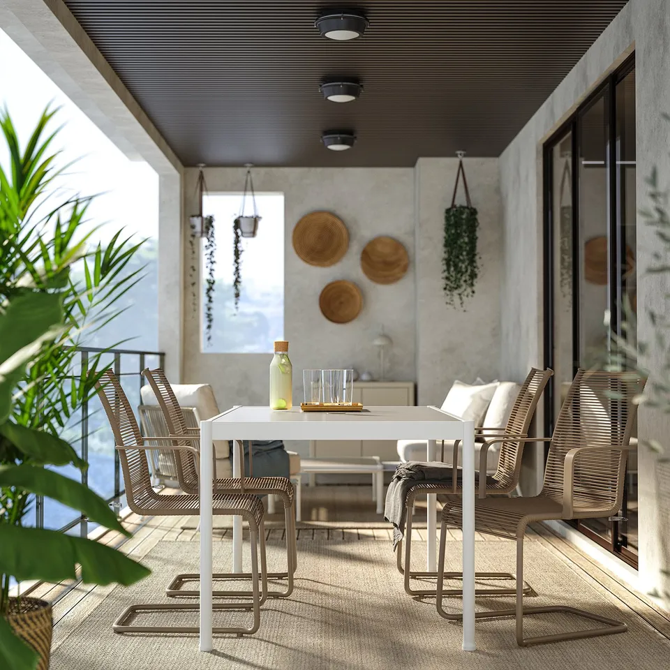 part: VÄSMAN chair with armrests, outdoor