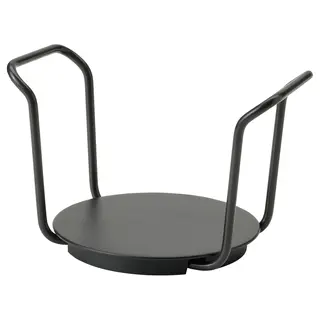 UPPDATERA plate holder, anthracite, 15-23 cm