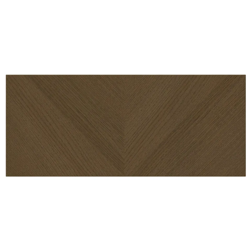 HEDEVIKEN Drawer front, brown stained oak veneer, 60x26 cm