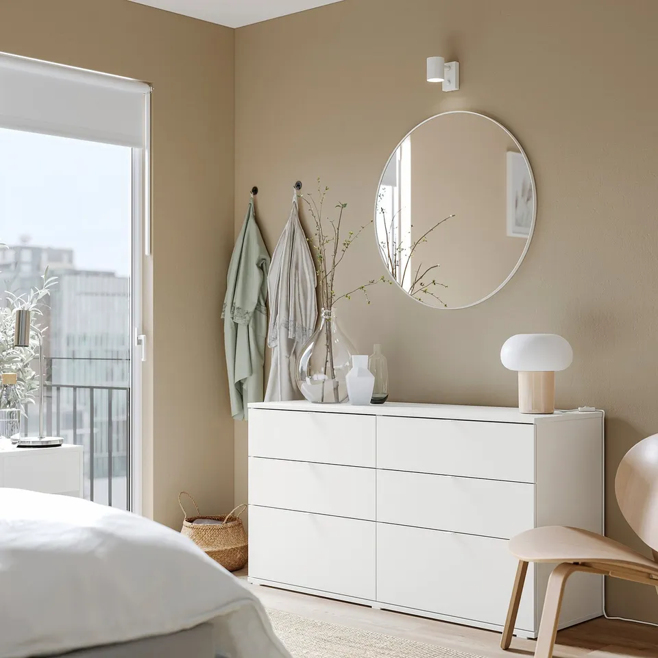 part: VIHALS chest of 6 drawers