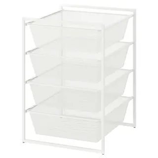 JONAXEL storage combination, white, 50x51x70 cm