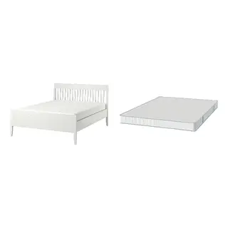 IDANÄS/BRUKSVARA Bed with 16cm thick mattress, pocket sprung, foam, extra firm
