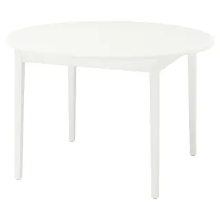 NÄSINGE table, white, Height 75 cm