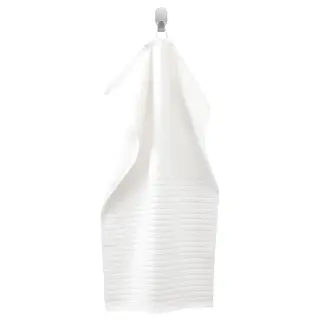 VÅGSJÖN hand towel, white, 40x70 cm