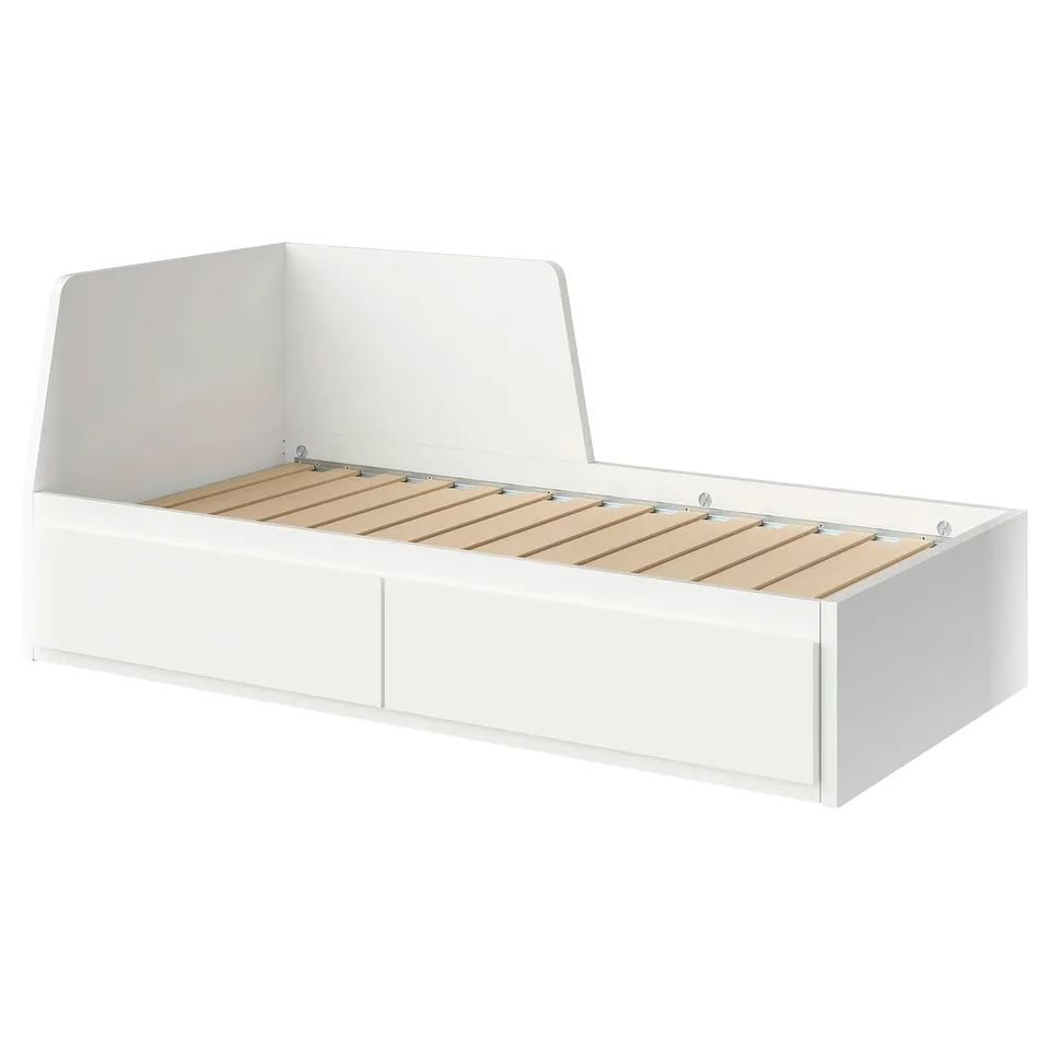 part: FLEKKE day-bed frame with 2 drawers