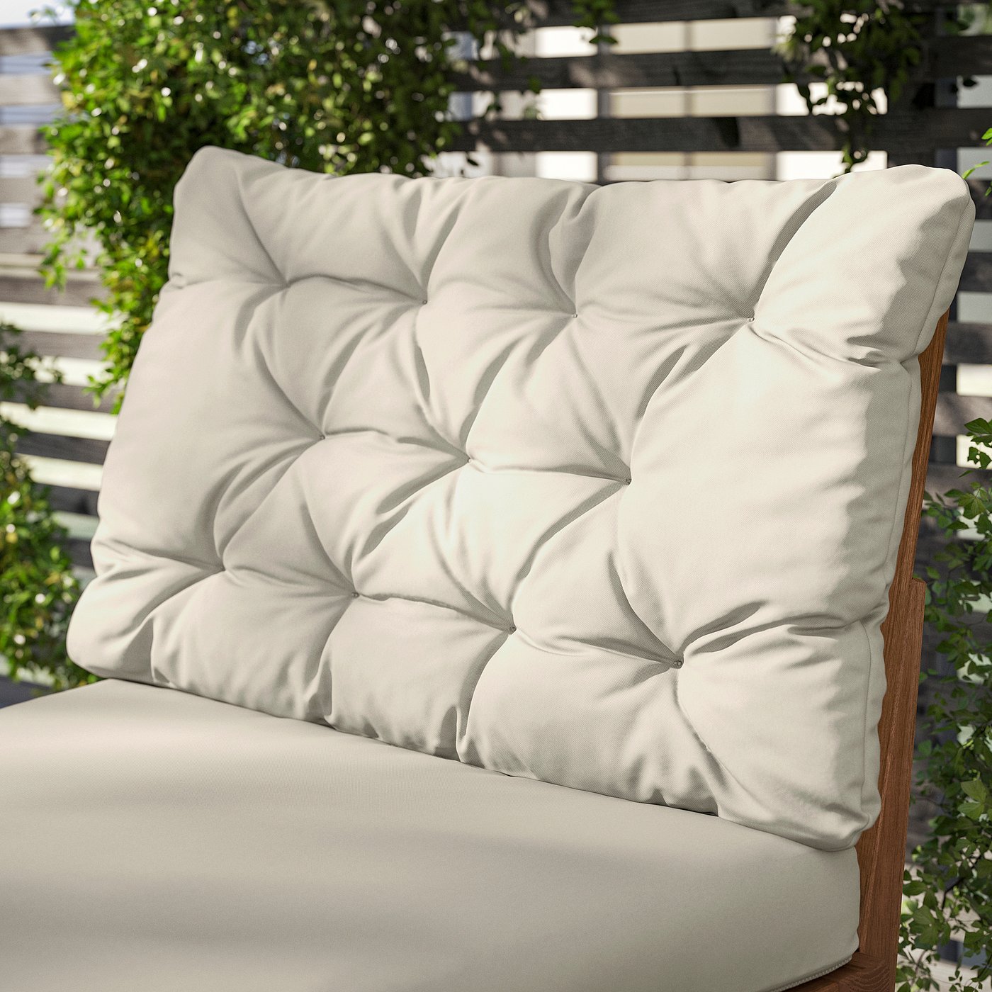 part: KUDDARNA back cushion, outdoor