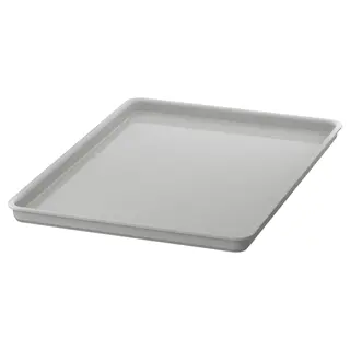 KUGGIS lid, light grey, 18x26 cm