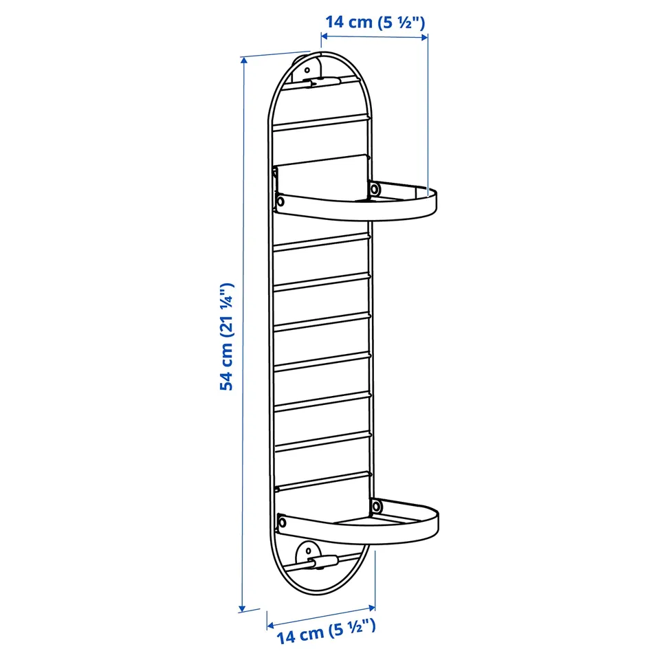 part: SKUGGRÖNA wall mounted plant stand