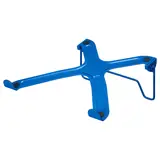 LÅNESPELARE laptop support, foldable/blue, Depth 25 x Height 10 x Width 25 cm
