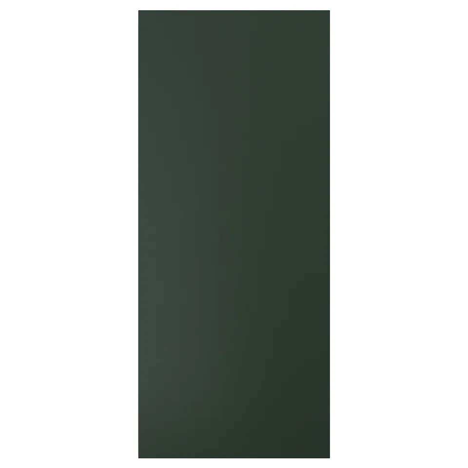 HAVSTORP door, deep green, rectangular, smooth acrylic finish.