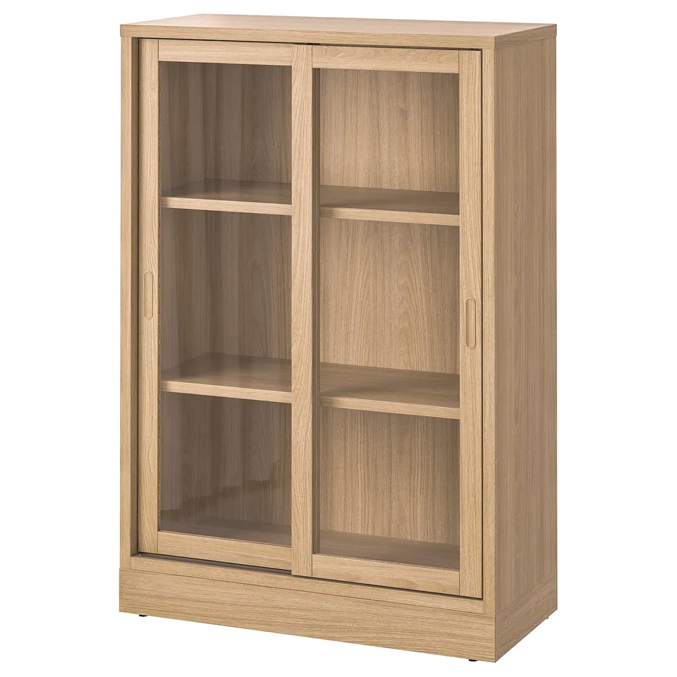 part: TONSTAD cabinet with sliding glass doors