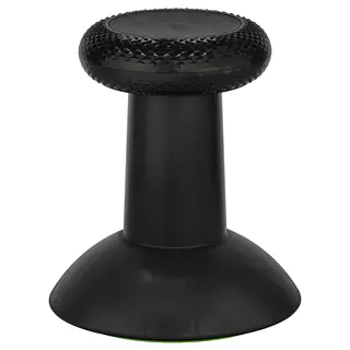 YXSTABY gaming thumbstick stool, black, Height 44.2 cm
