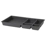 ALEX drawer insert, grey, 52x30 cm
