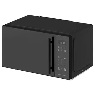 GÅTEBO microwave oven, air fry function IKEA 500/black, Width 49.5 x Depth 43.6 x Height 29.2 cm